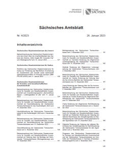Sächsisches Amtsblatt Heft 4/2023
