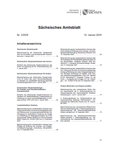 Sächsisches Amtsblatt Heft 03/2024