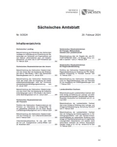 Sächsisches Amtsblatt Heft 09/2024