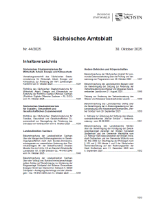 Ansicht Inhaltsverzeichnisseite