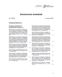 Ansicht Inhaltsverzeichnisseite