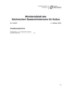 Ansicht Inhaltsverzeichnisseite