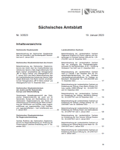 Sächsisches Amtsblatt Heft 3/2023