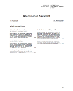 Sächsisches Amtsblatt Heft 12/2023