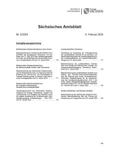 Sächsisches Amtsblatt Heft 06/2024
