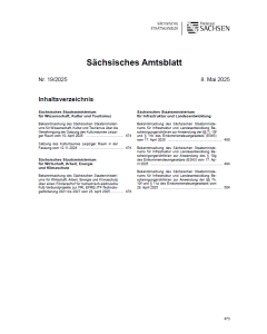 Ansicht Inhaltsverzeichnisseite