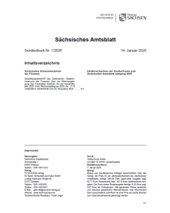 Ansicht Inhaltsverzeichnisseite