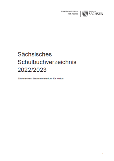 Ministerialblatt des Sächsischen Staatsministeriums für Kultus Heft 01/2022